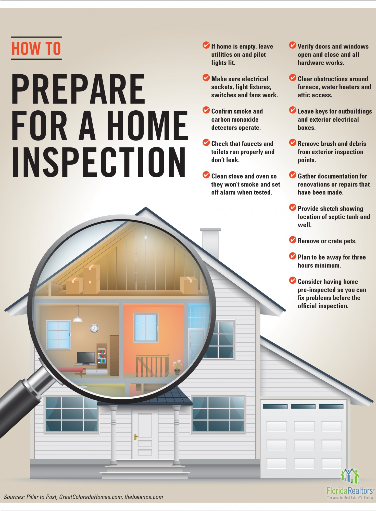 Preparing for a Home Inspection